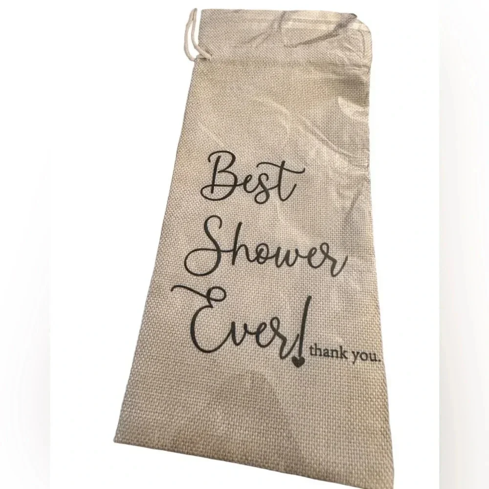 NWT Best Shower Ever Wine‎ Bottle Bag